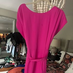 Eliza dress hot pink